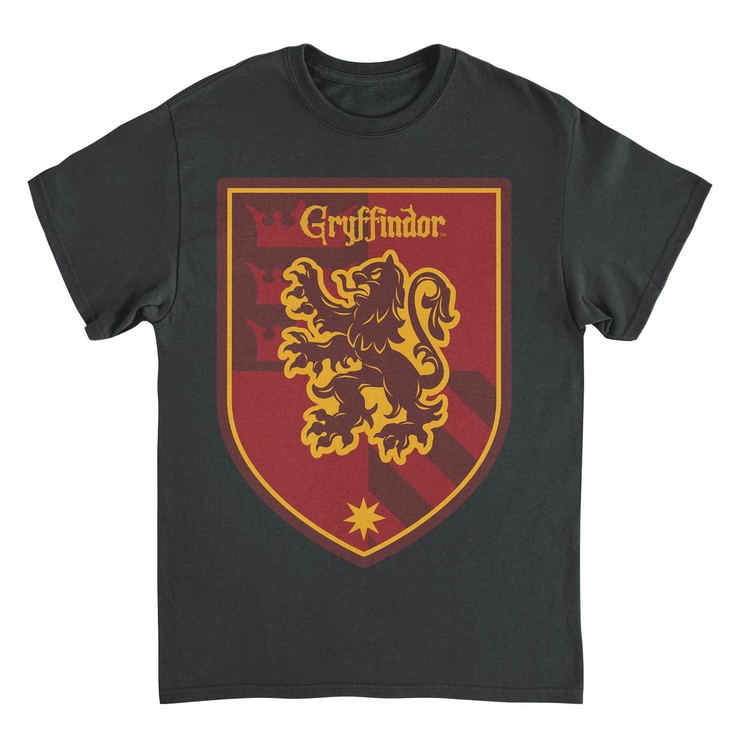 Harry Potter Griffindor Emblem Black T-Shirt