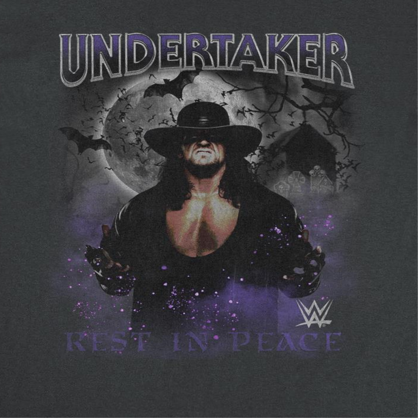 WWE Undertaker RIP Black T-Shirt