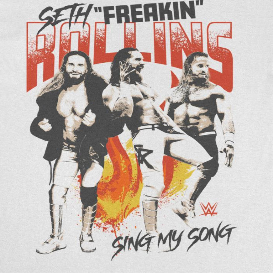 WWE Burn it Down Seth White T-Shirt