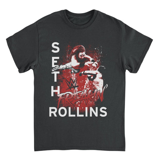 WWE Freakin Rollins Black T-Shirt