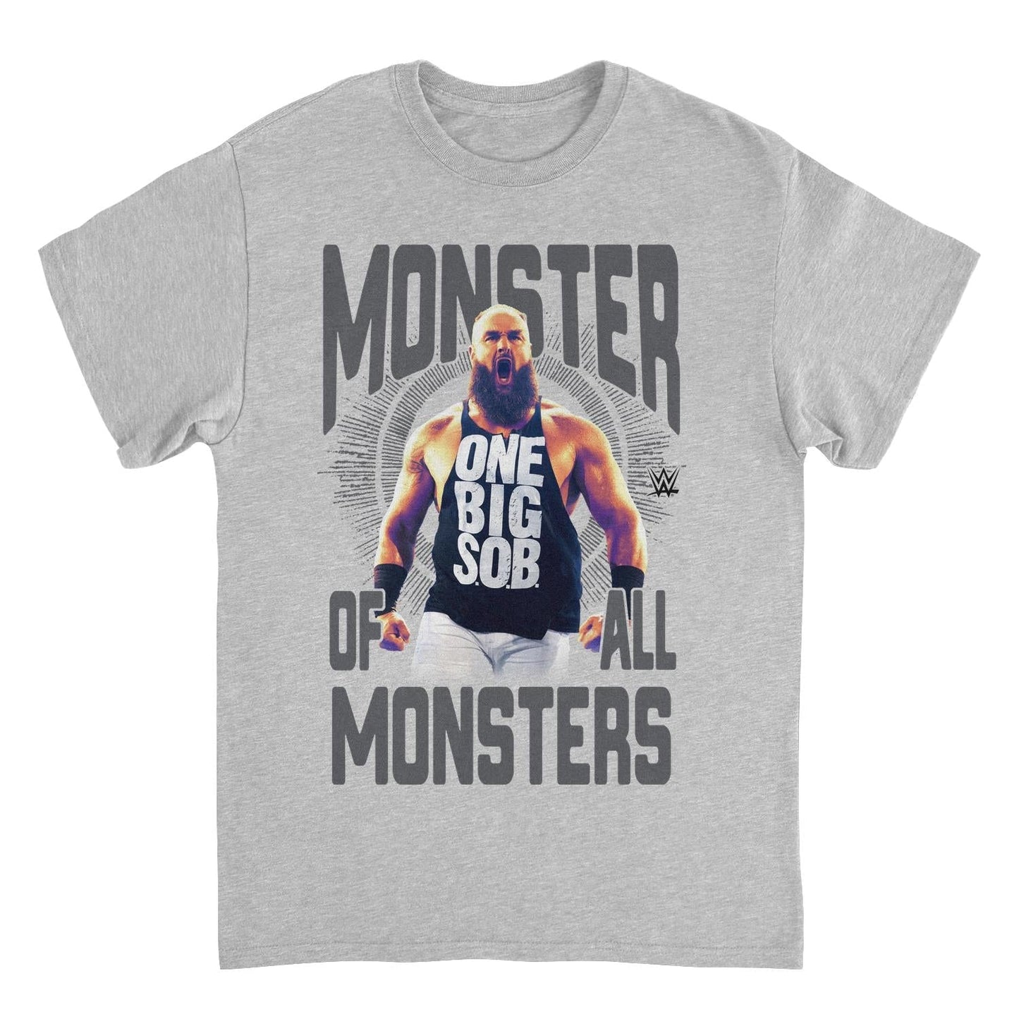 WWE Monster of all Monsters Sport Grey T-Shirt