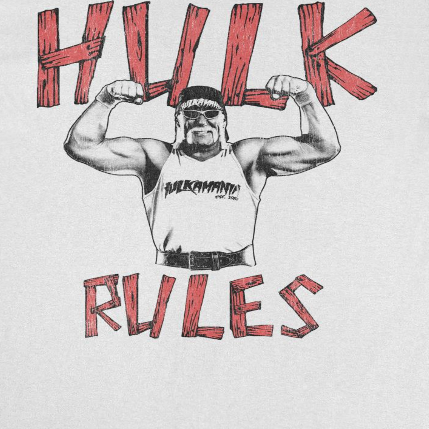 WWE Hulk Hogan White T-Shirt