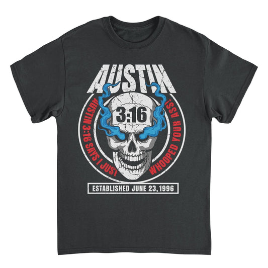WWE Austin Black T-Shirt
