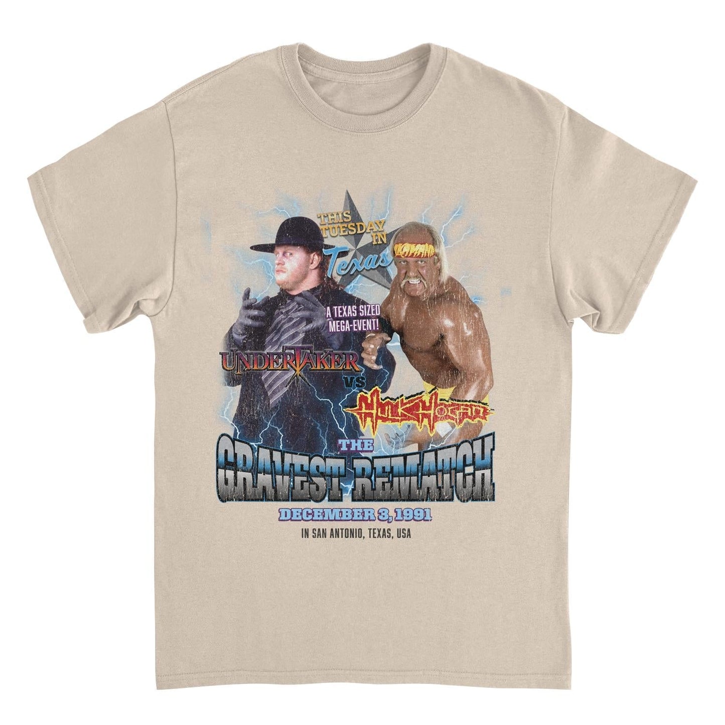 WWE Heavyweight Match Sand T-Shirt