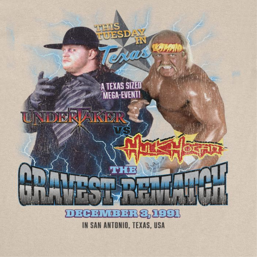 WWE Heavyweight Match Sand T-Shirt