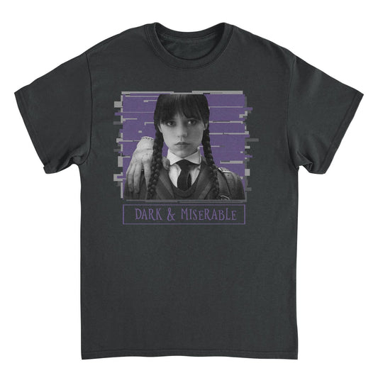 Wednesday Dead Inside Black T-Shirt