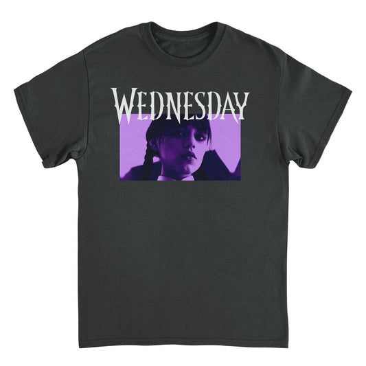 Wednesday Sinister Glare Black T-Shirt
