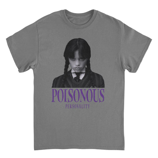 Wednesday Dead Charcoal T-Shirt