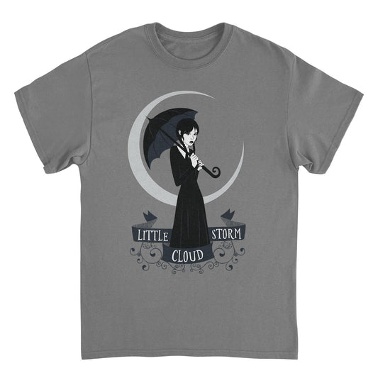Wednesday Little Storm Cloud Charcoal T-Shirt