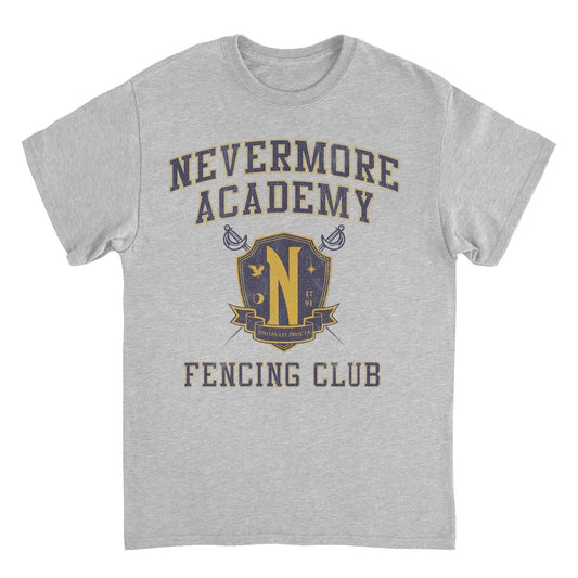 Wednesday Fencing 5 Sport Grey T-Shirt