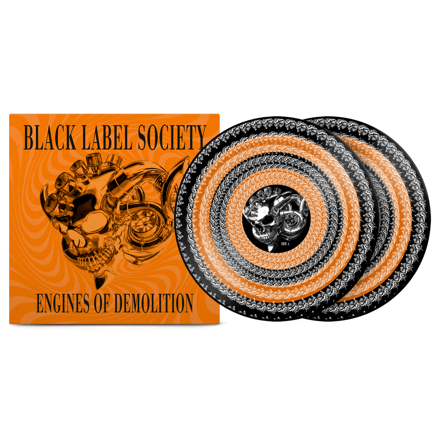 Black Label Society – Engines of Demolition Orange Zoetrope Vinyl