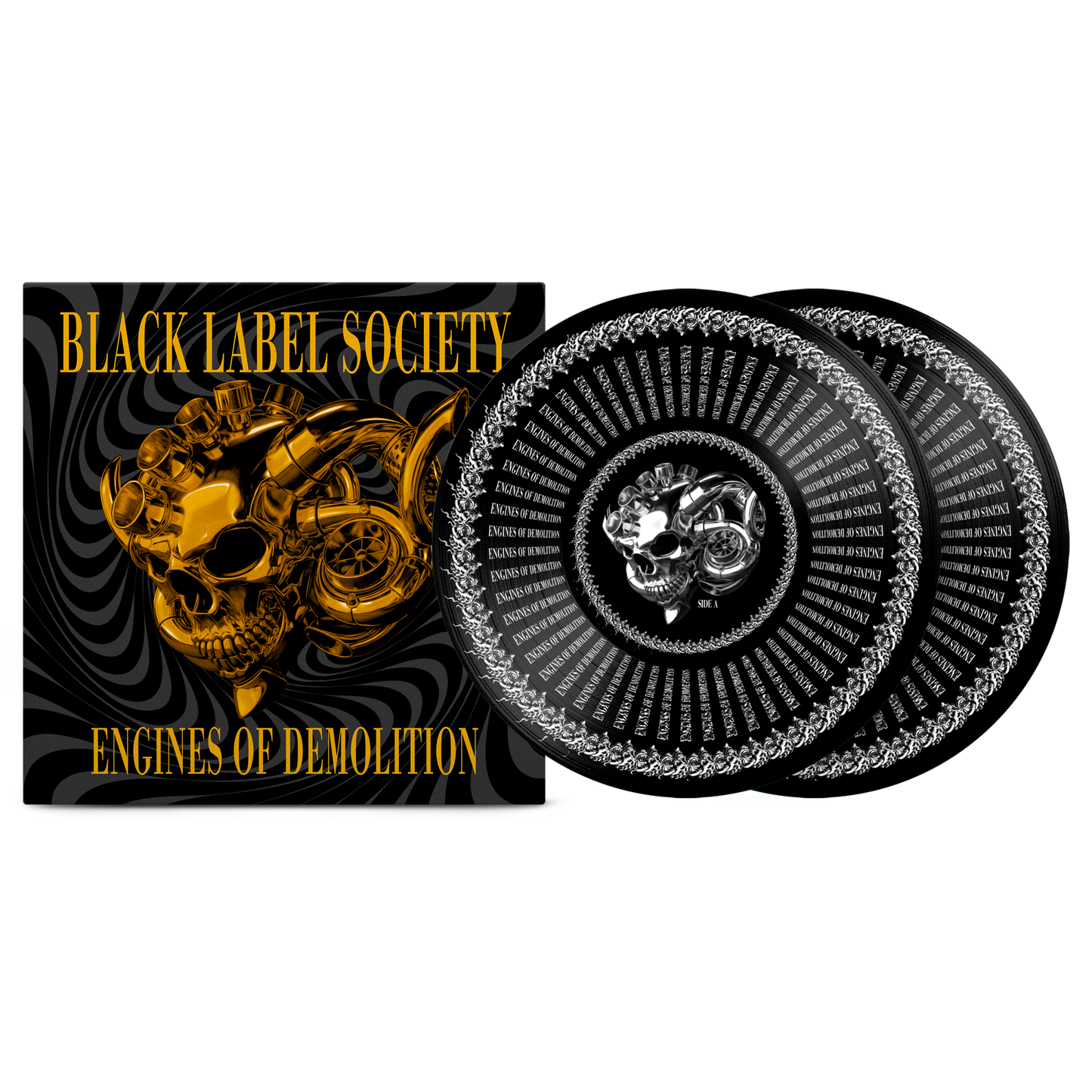 Black Label Society – Engines of Demolition Gold Zoetrope Vinyl