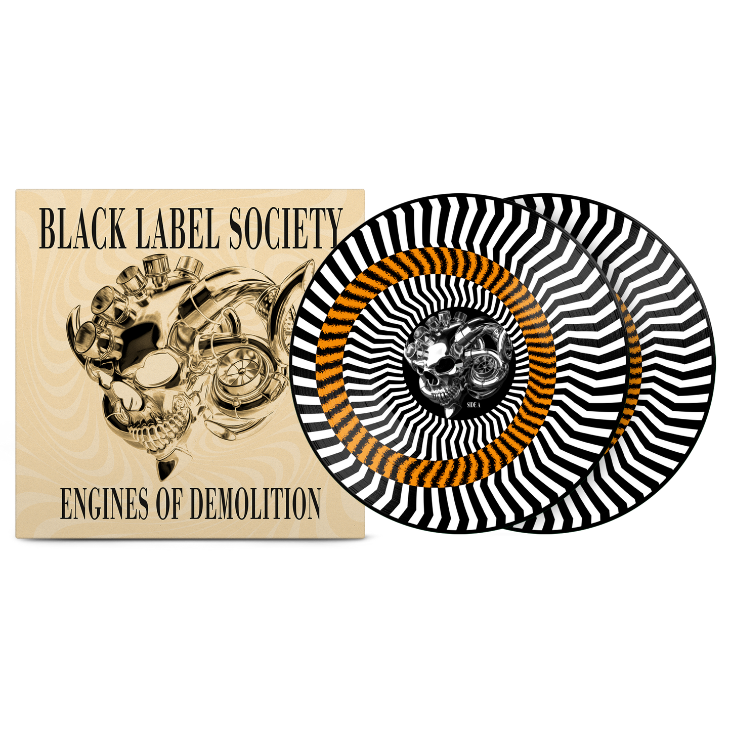 Black Label Society – Engines of Demolition Custard Zoetrope Vinyl
