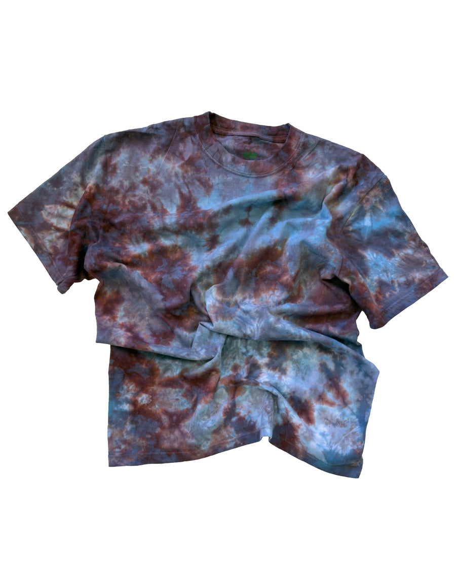 CRYSTAL DYED T-SHIRT Cherry Berry