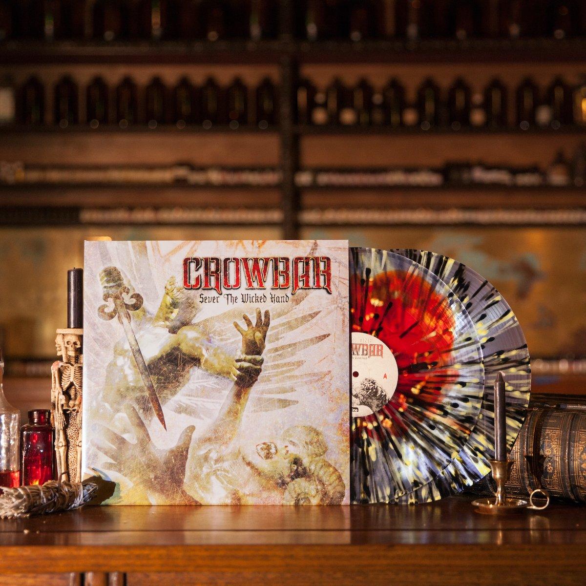 Crowbar - Sever The Wicked Hand Splatter 10th Anniversary Vinyl