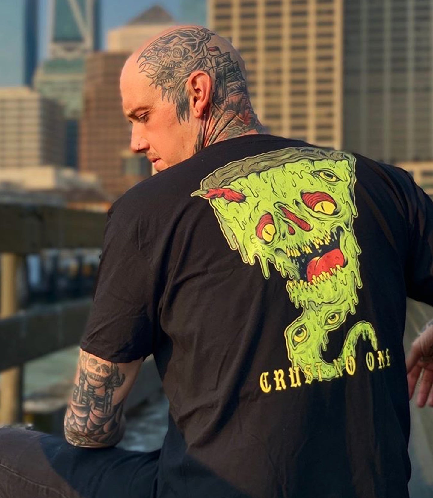 Crust No One Pizza T-shirt