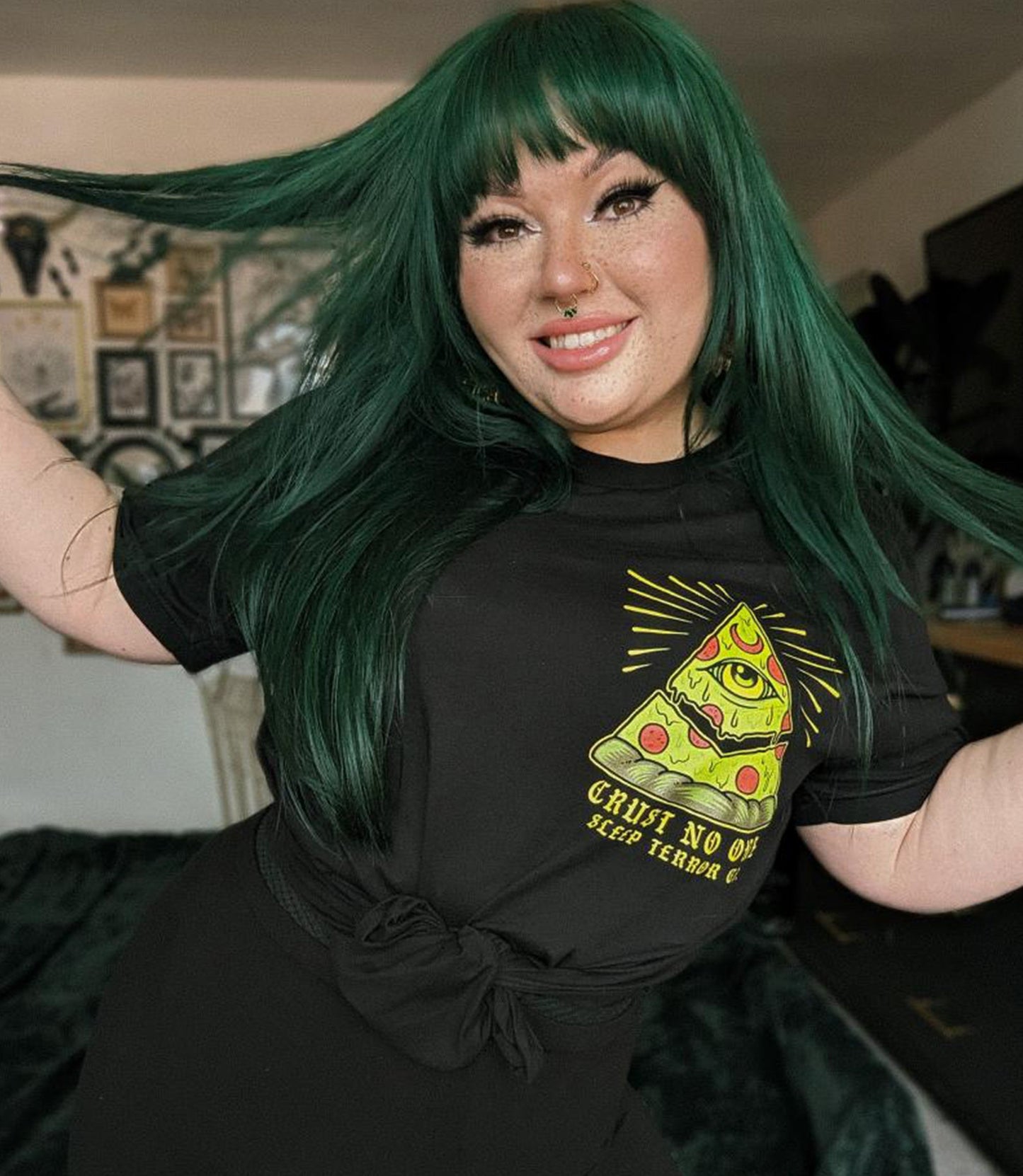 Crust No One Pizza T-shirt