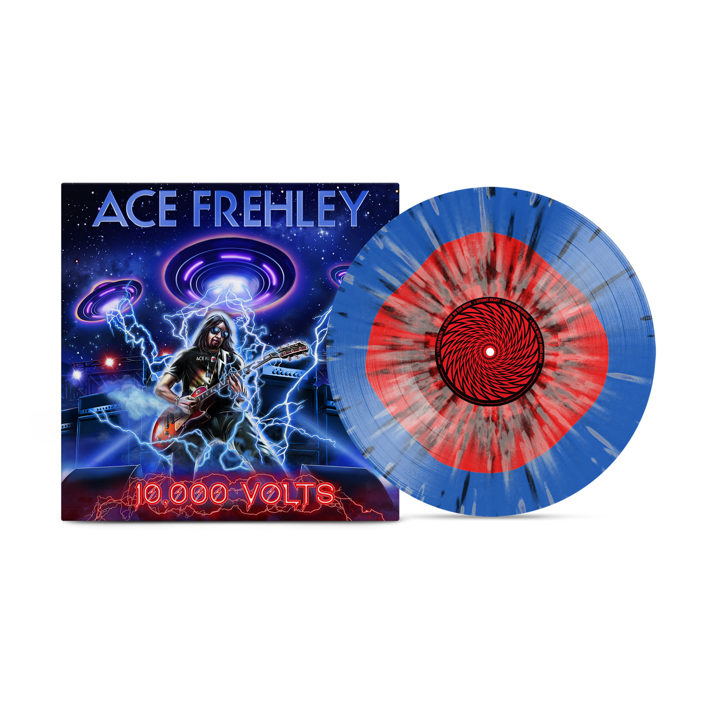 Ace Frehley - 10,000 Volts Color In Color Splatter Vinyl