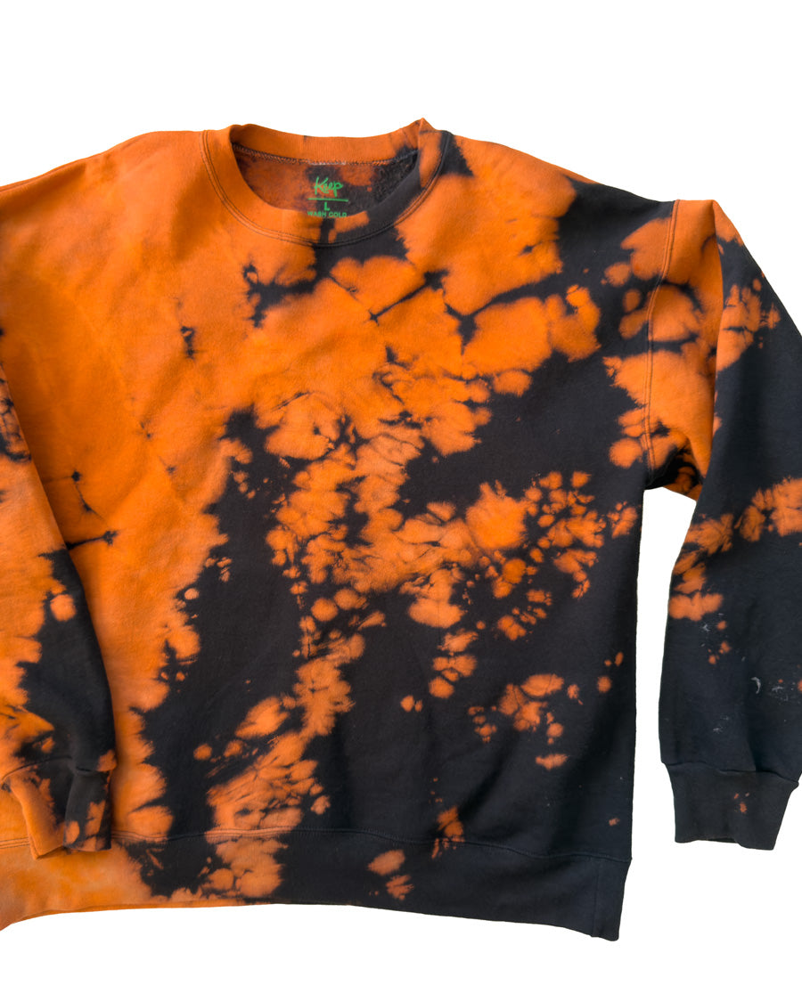 ARASHI DYED 90/10 SWEATSHIRT Dark Shadows