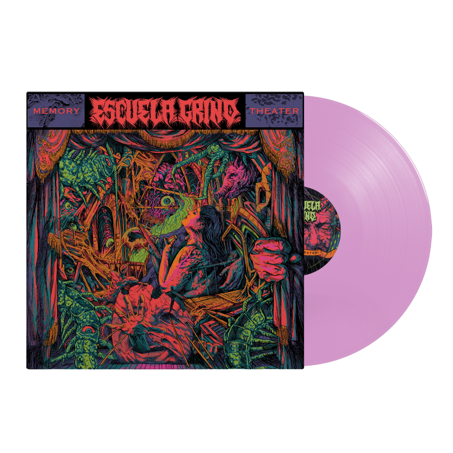 Escuela Grind - Memory Theater Indie Retail Pink Vinyl