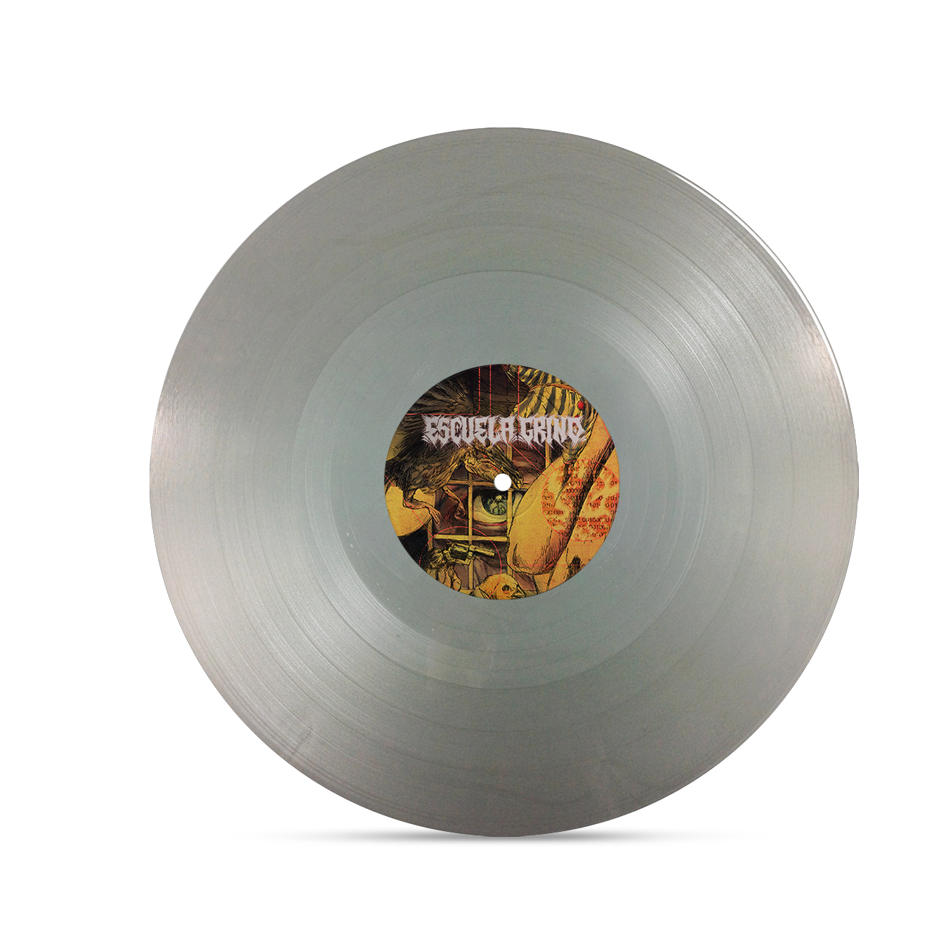 Escuela Grind - Dreams On Algorithms Metallic Silver Vinyl LP