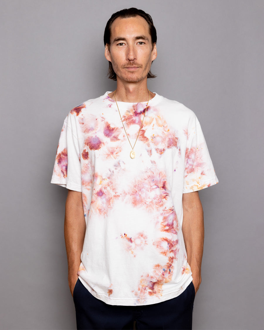 ICE DYED 90s TEE Earth