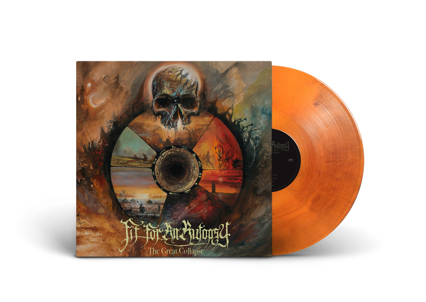 Fit For An Autopsy - "The Great Collapse" Translucent Orange Vinyl LP