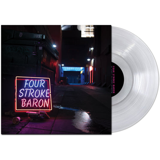 Four Stroke Baron - Planet Silver Screen on Clear Vinyl LP