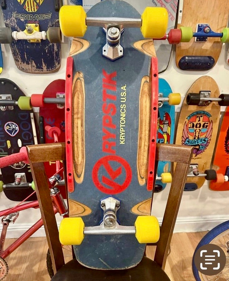 Krypstik Routed 10”x30” Limited Edition Deck HAND-PAINTED (PRE-ORDER, APRIL 2026)