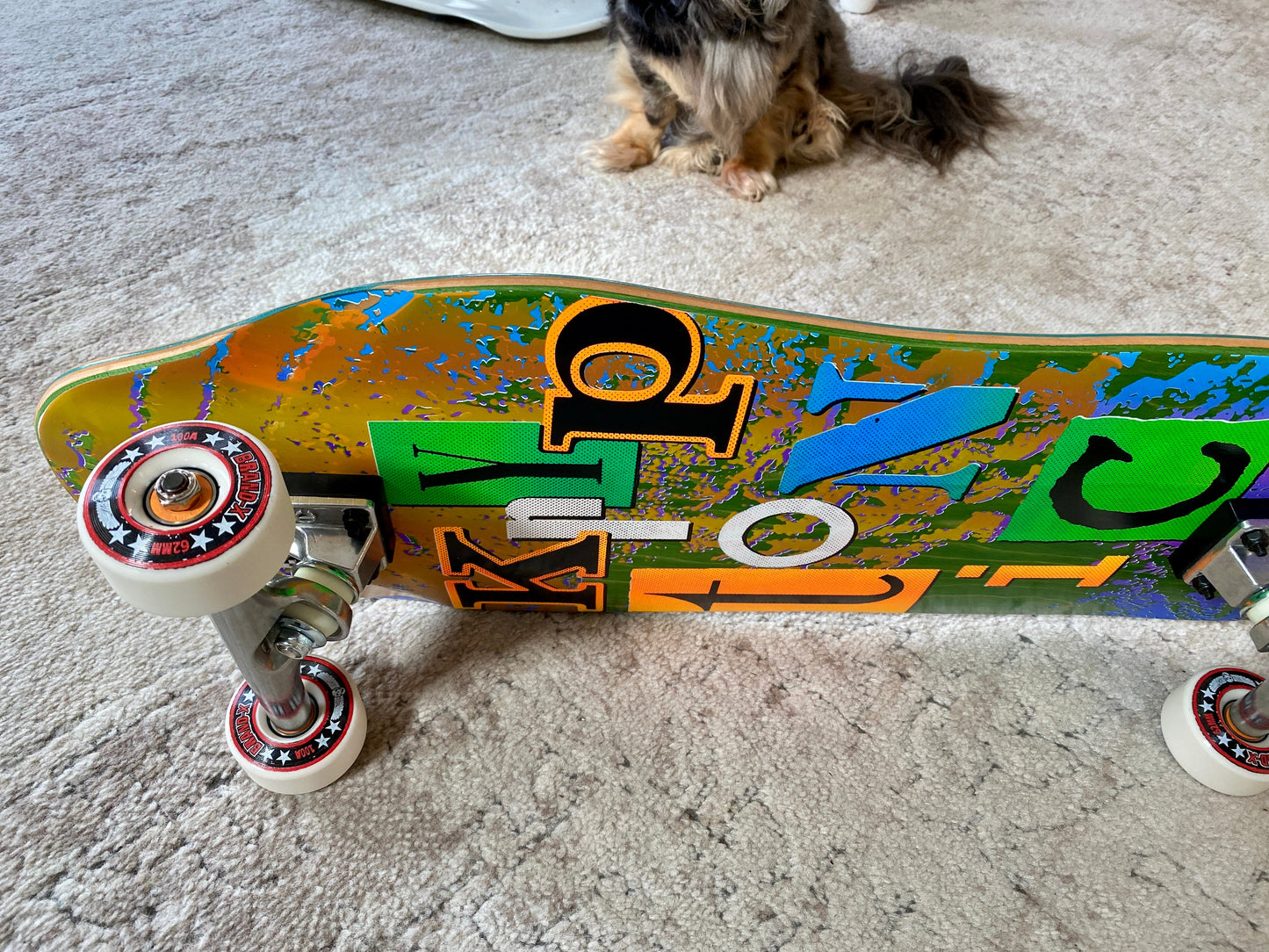 Kryptonics Ransom LIMITED EDITION 10.1"x30" HAND PAINTED Complete (1 of 3)