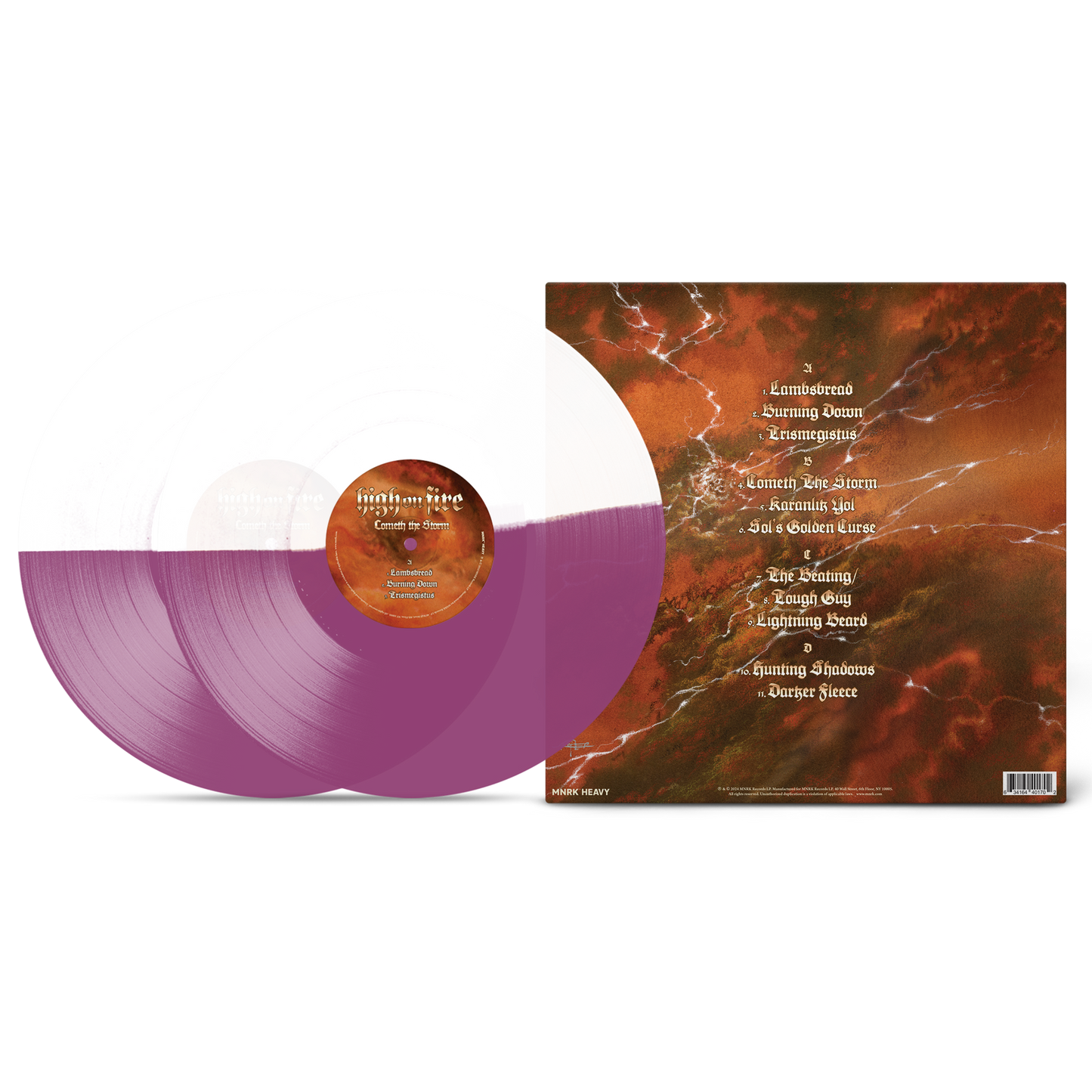 High On Fire - Cometh The Storm Half/Half  LP
