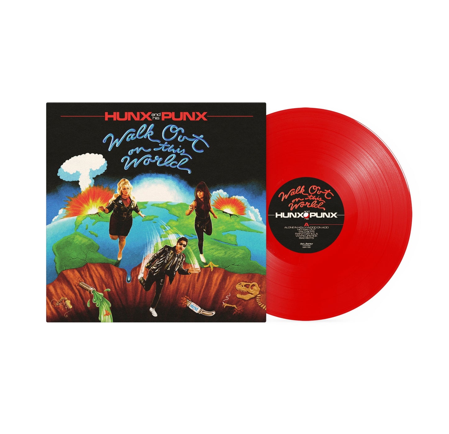 Hunx and His Punx 'Walk Out On This World' (RED VINYL)