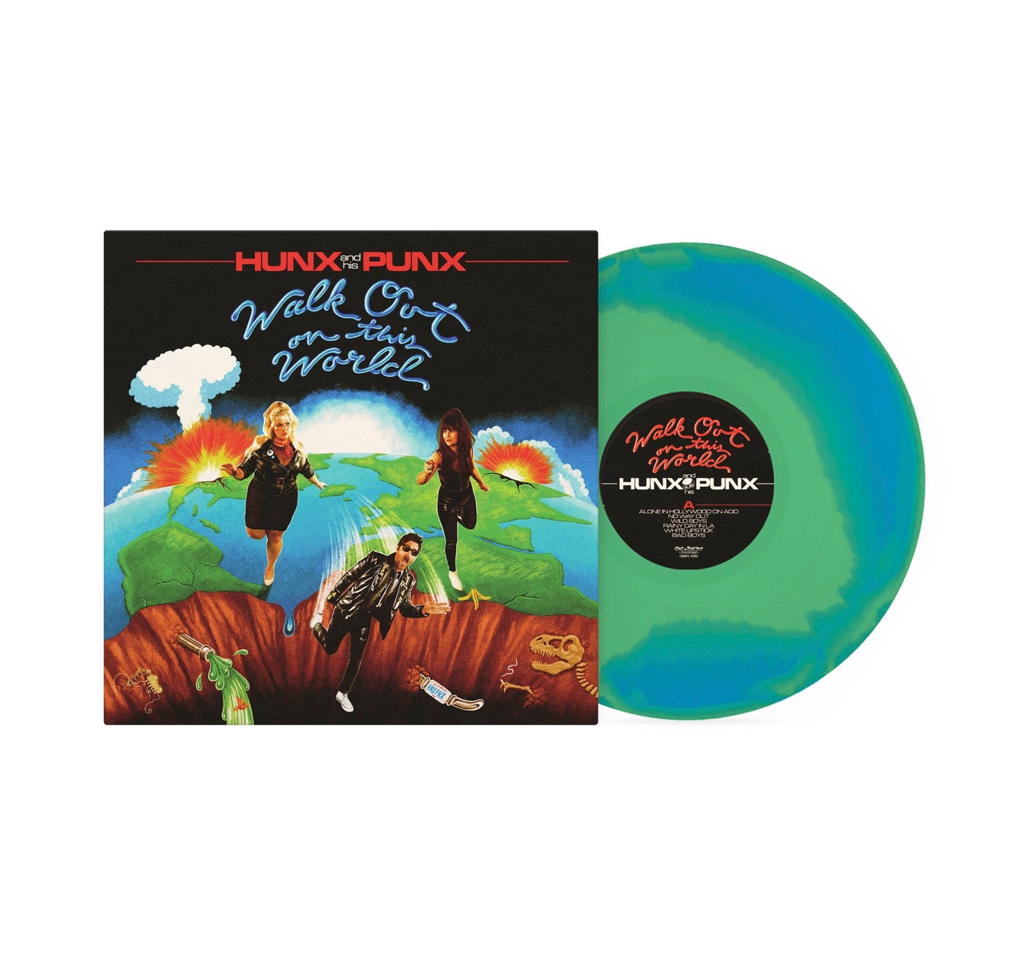 *LIMITED EDITION* Hunx and His Punx 'Walk Out On This World' (EARTH VINYL)