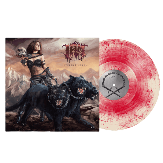 I AM - Eternal Steel Marble Bone Red Vinyl