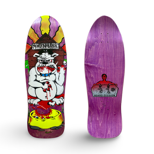 BBC Monty Nolder Bulldog #1 HAND-PAINTED LIMITED EDITION 10.25"x31" (1 of 10)