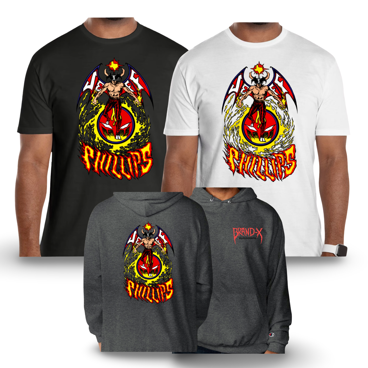 Jeff Phillips Devil Man BBC Shirt or Hoodie (PRE-ORDER, DECEMBER)