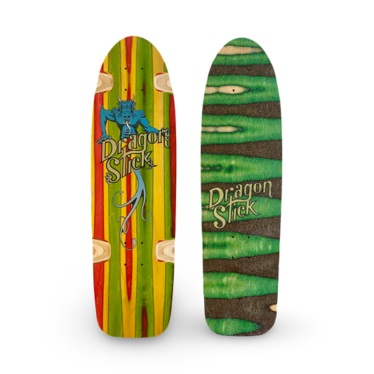 Dragon Stick ONE-OF-A-KIND & HAND-PAINTED CRUISER Deck or Complete 8.5”x31” (1 of 1)