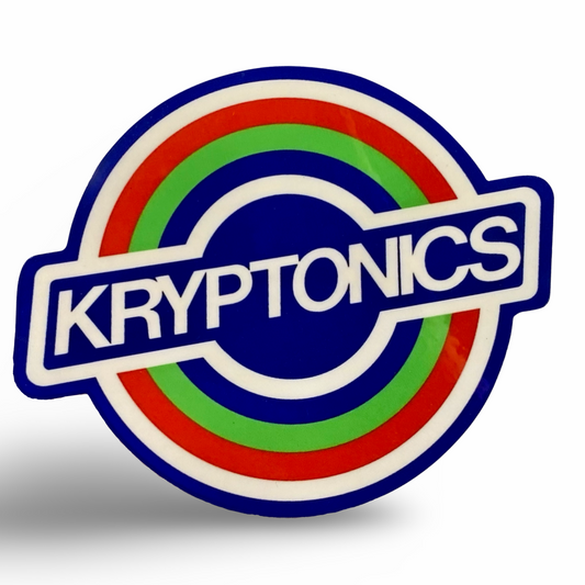 Kryptonics Logo Sticker 5.5"
