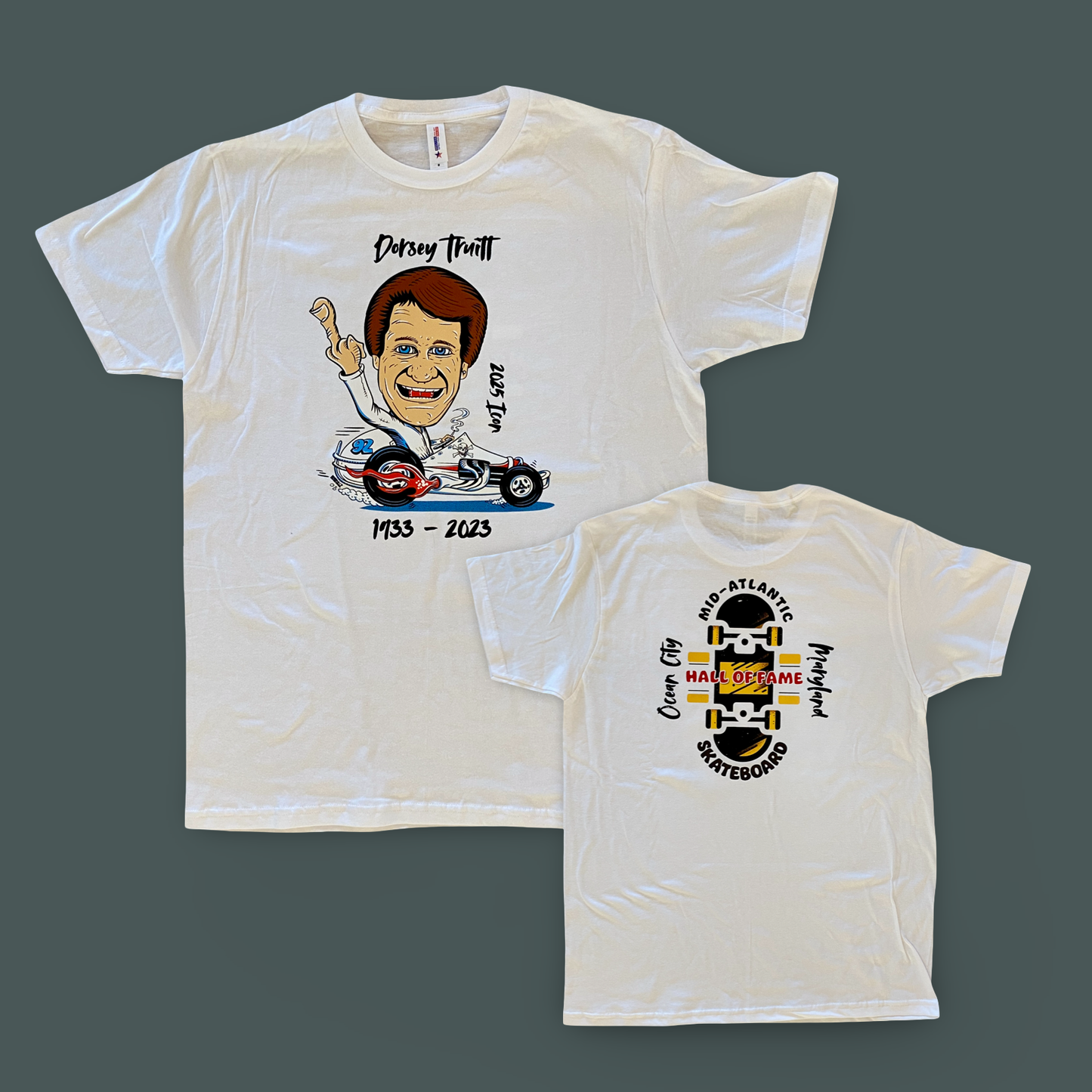 Dorsey Truitt Skateboard Hall of Fame 2025 Icon Shirt or Hoodie