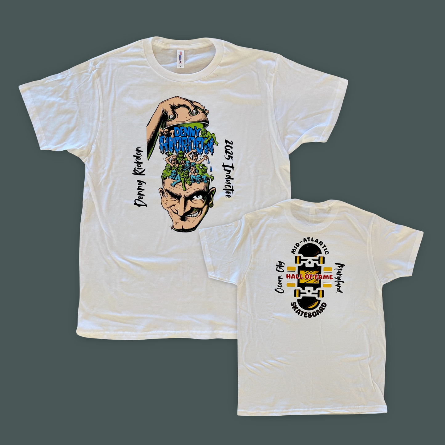 Denny Riordon Skateboard Hall of Fame 2025 Inductee Shirt or Hoodie