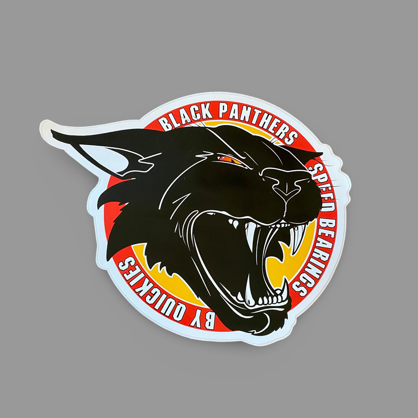 Black Panthers VINTAGE Sticker 2” or 9”