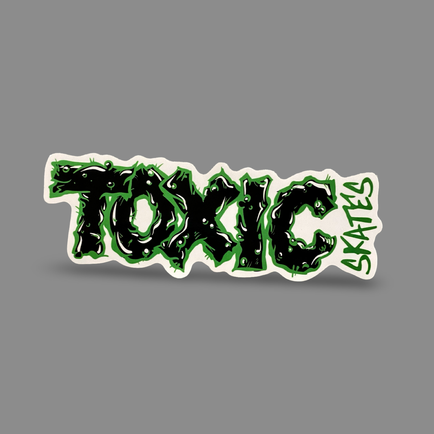 Toxic Skates BIG Sticker 6.5”