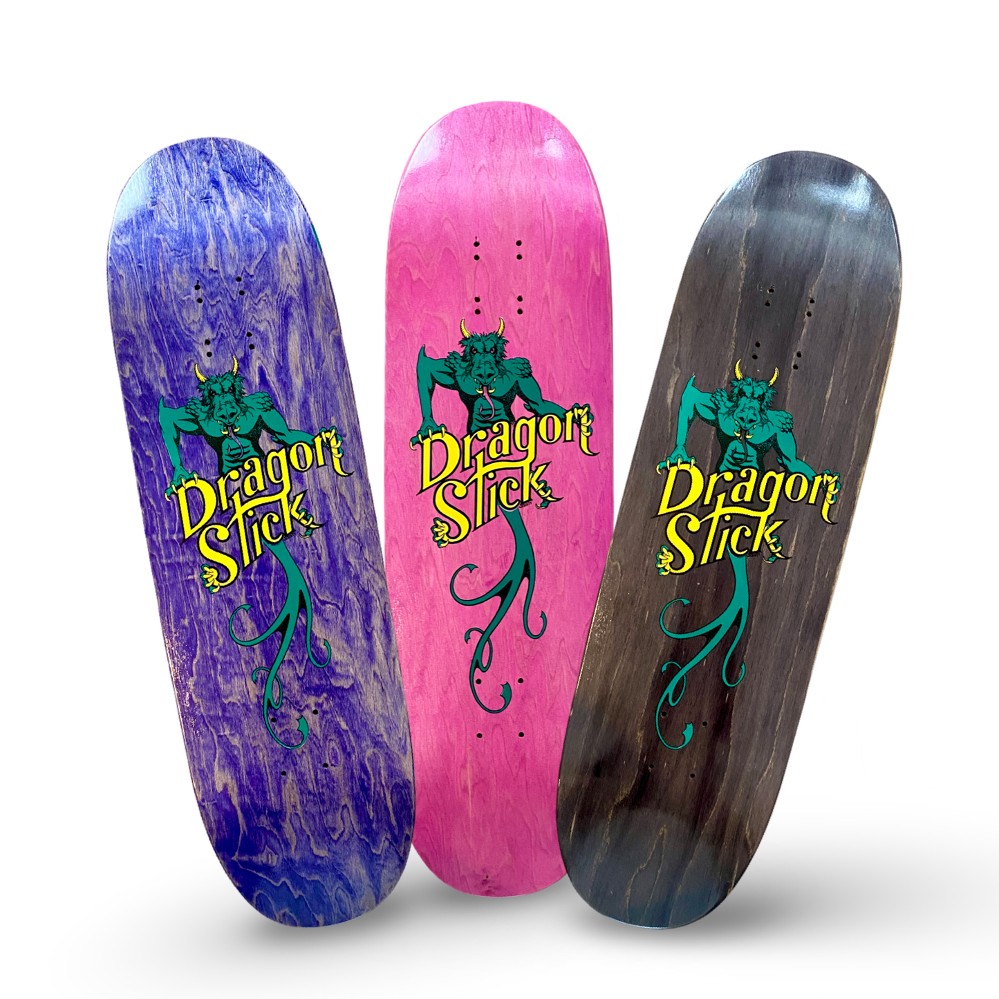 Dragon Stick STREET EGG Deck 9”x32.75” HAND-PAINTED (1 of 5)
