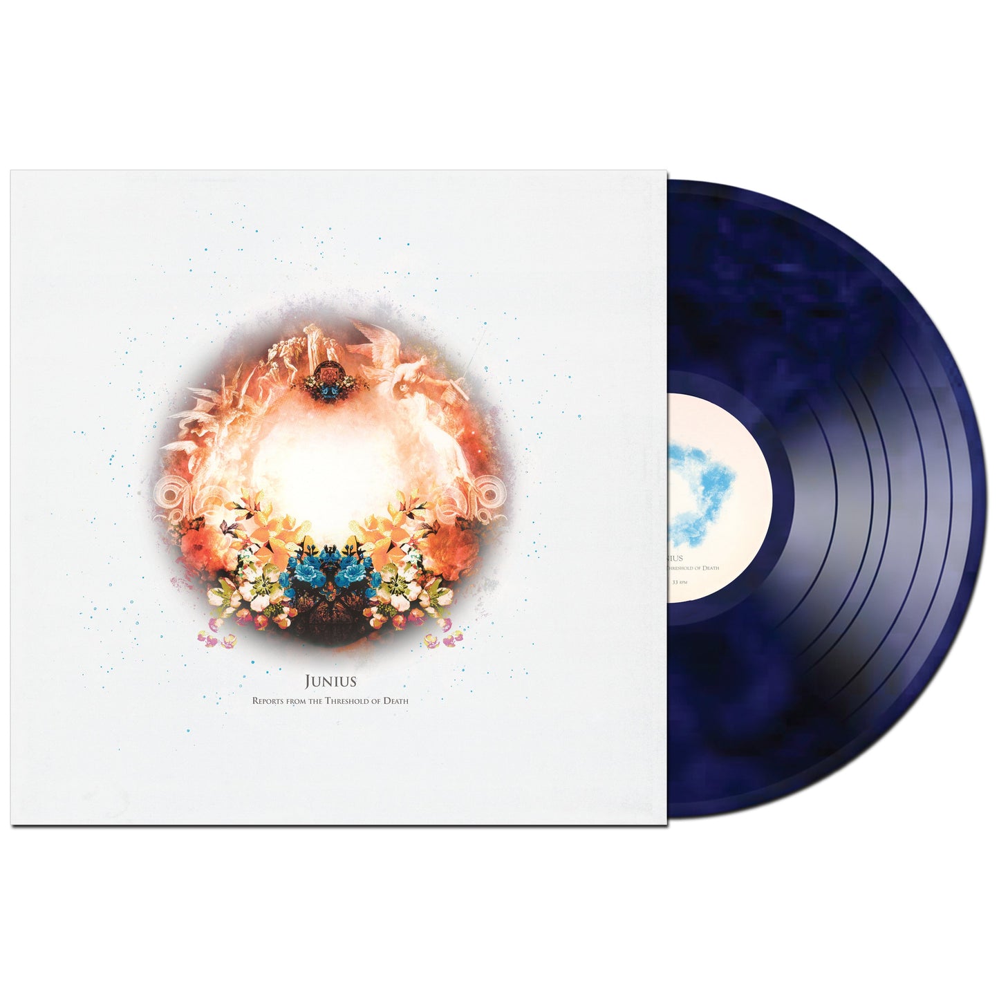Junius - Reports From the Threshold of Death - Galaxy Blue/Black LP