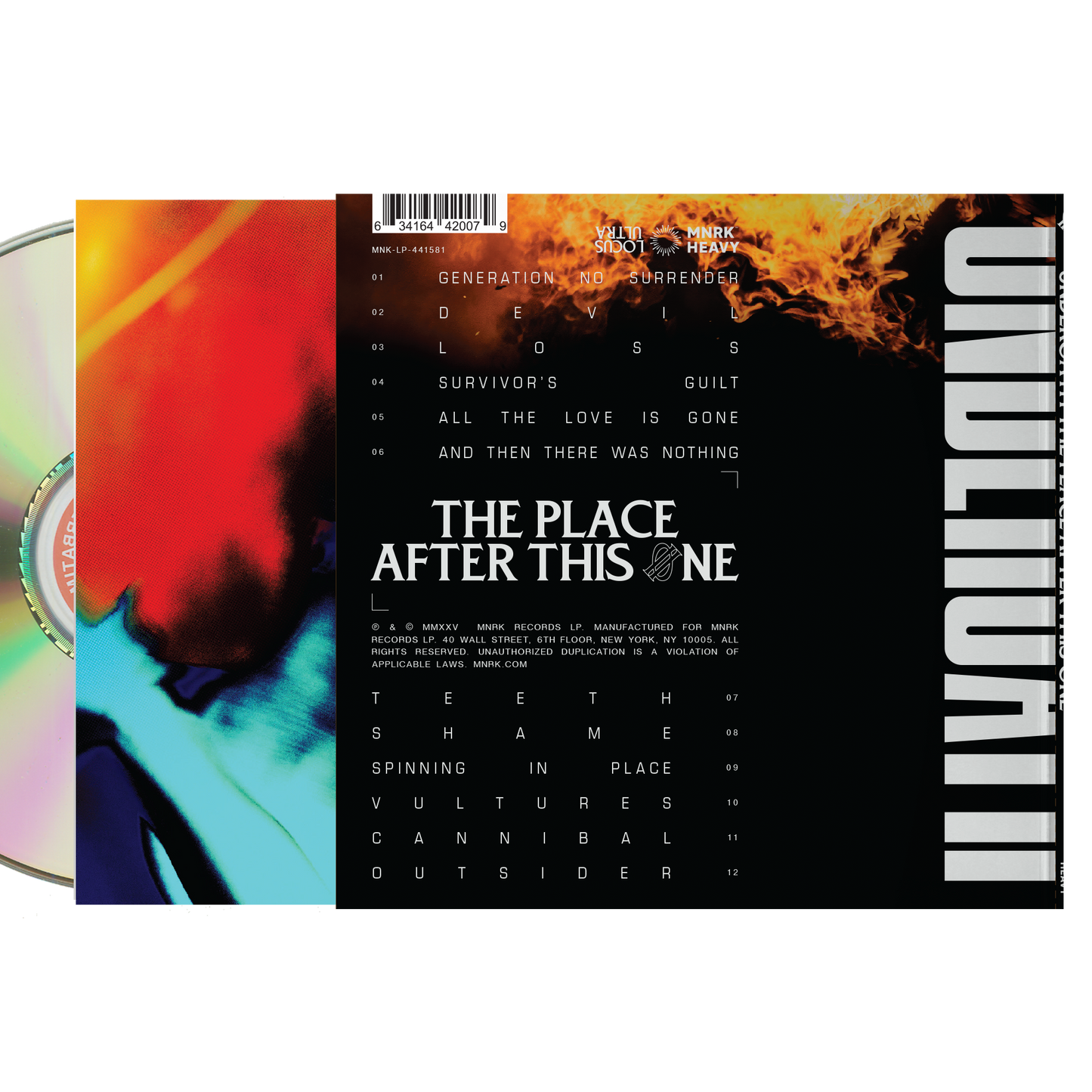 Underoath - The Place After This One Booklet CD