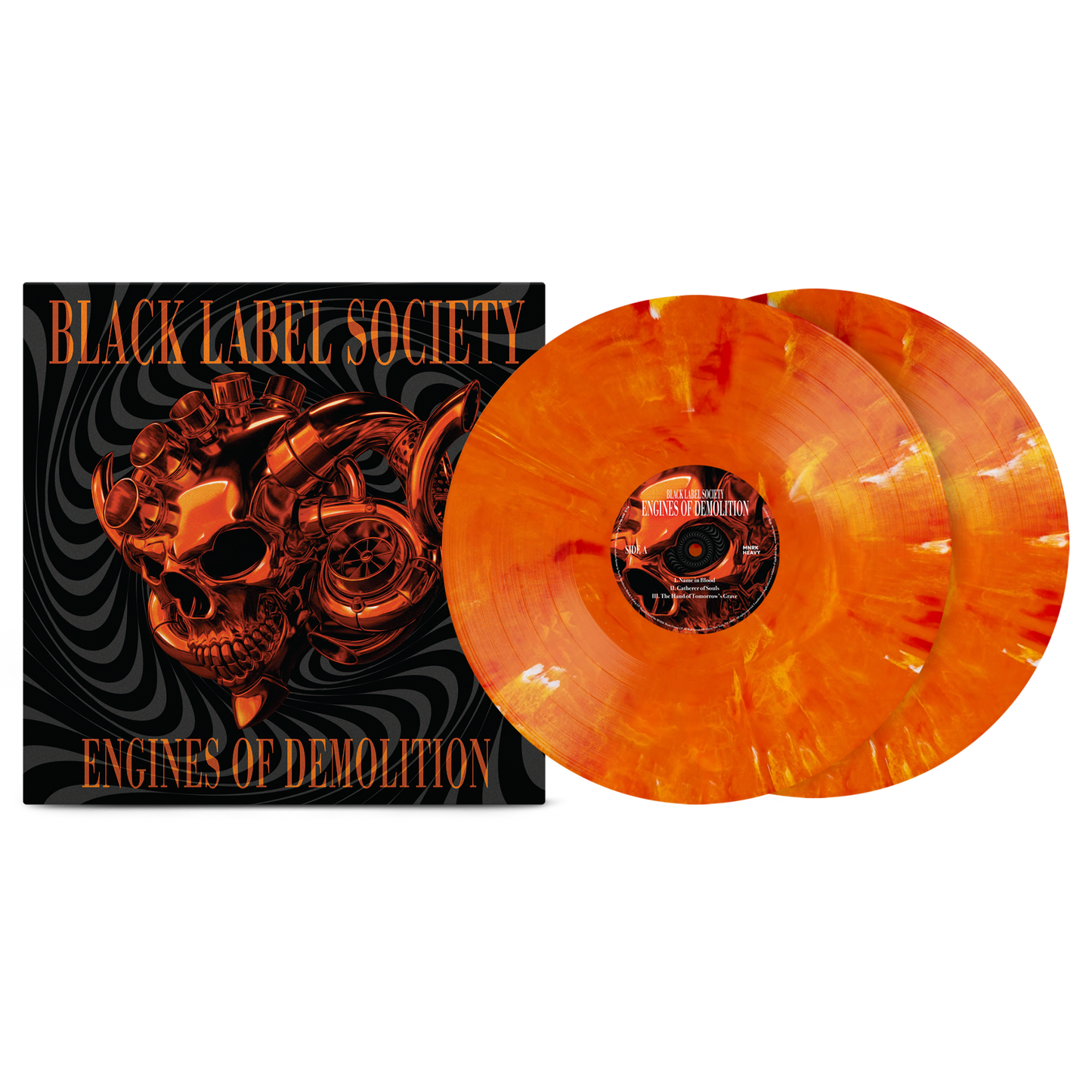 Black Label Society – Engines of Demolition on Blood Orange Vinyl
