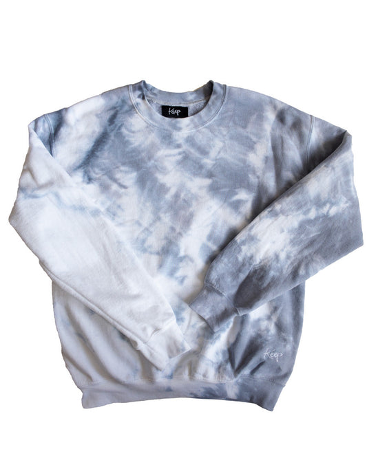 HAND DYED SWEATSHIRT Morning Fog