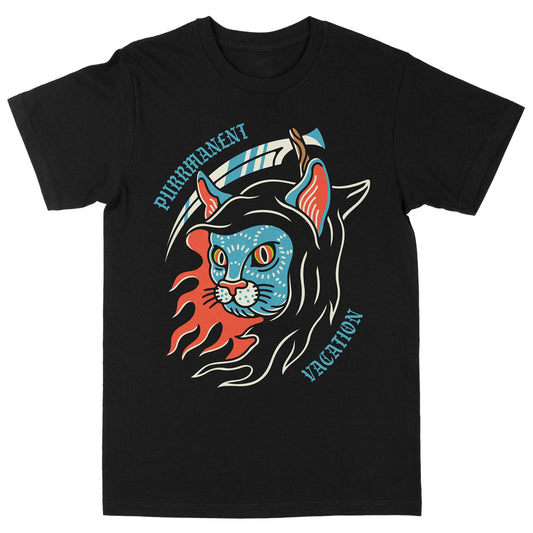 Purr-manent Vacation Cat T-shirt