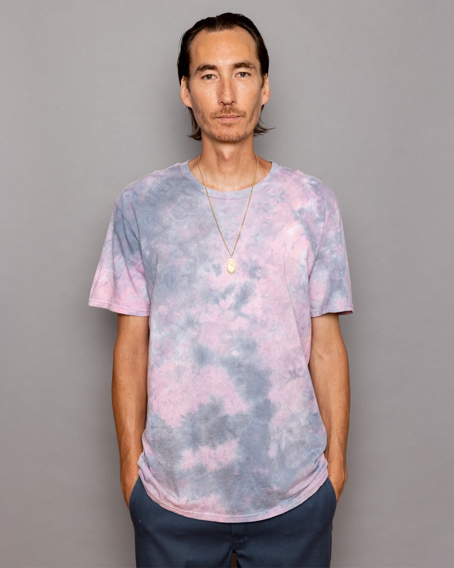 CRYSTAL DYED T-SHIRT Pink Elephant