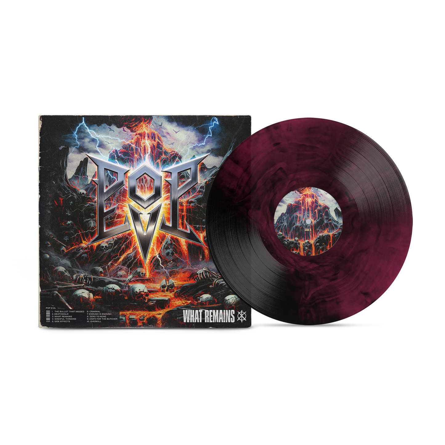 Pop Evil - What Remains on Galaxy Translucent Vinyl